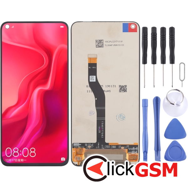 Piesa Piesa Display Cu Touchscreen Negru Huawei Nova 4 2bzi