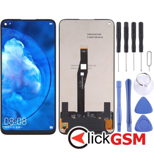 Piesa Display Cu Touchscreen Negru Huawei Nova 5z 2f4q