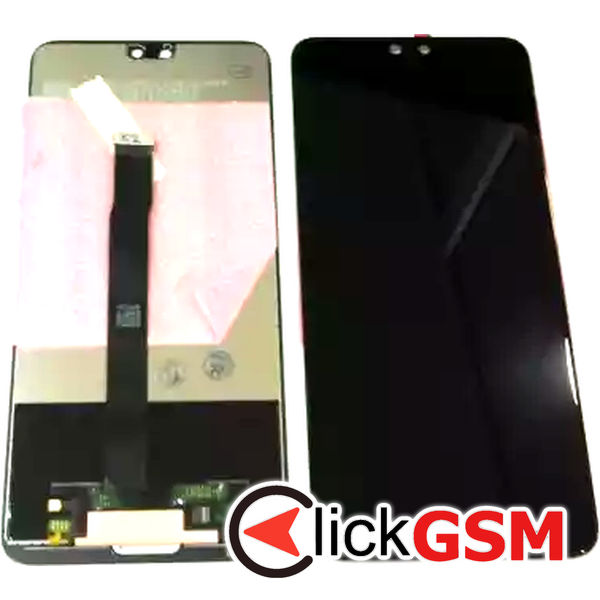 Piesa Piesa Display Cu Touchscreen Negru Huawei P20 D4b