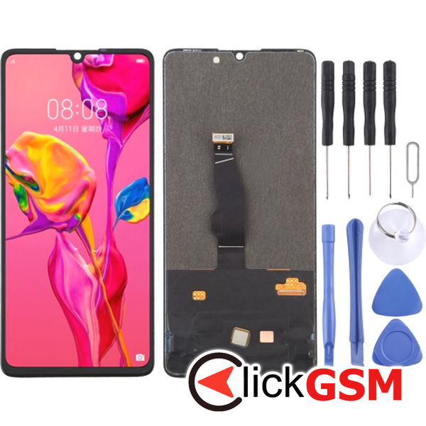 Piesa Display Cu Touchscreen Negru Huawei P30 2bdf