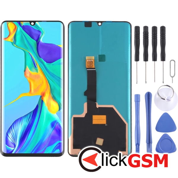 Piesa Piesa Display Cu Touchscreen Negru Huawei P30 Pro 2f85