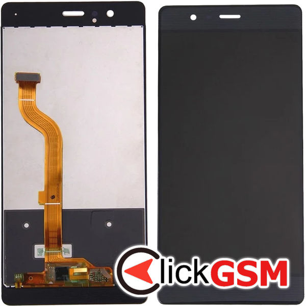 Piesa Piesa Display Cu Touchscreen Negru Huawei P9 4s9f