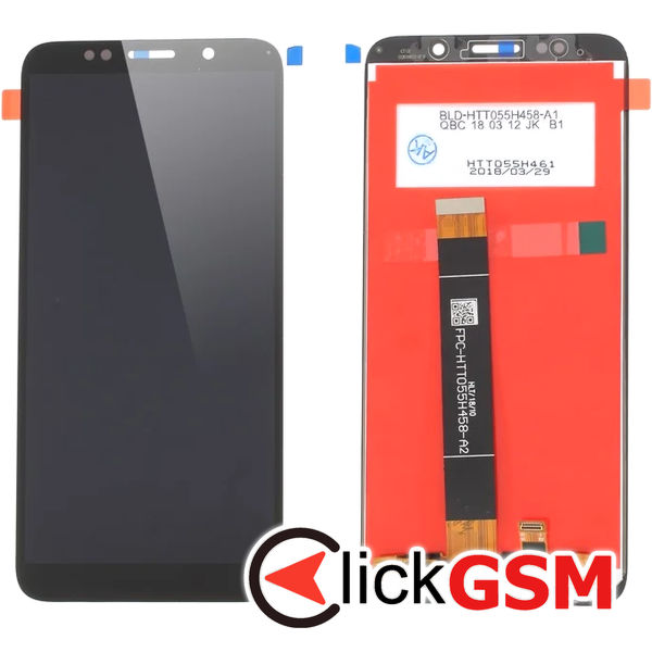 Piesa Display Cu Touchscreen Negru Huawei Y5 Prime 2018 4sby