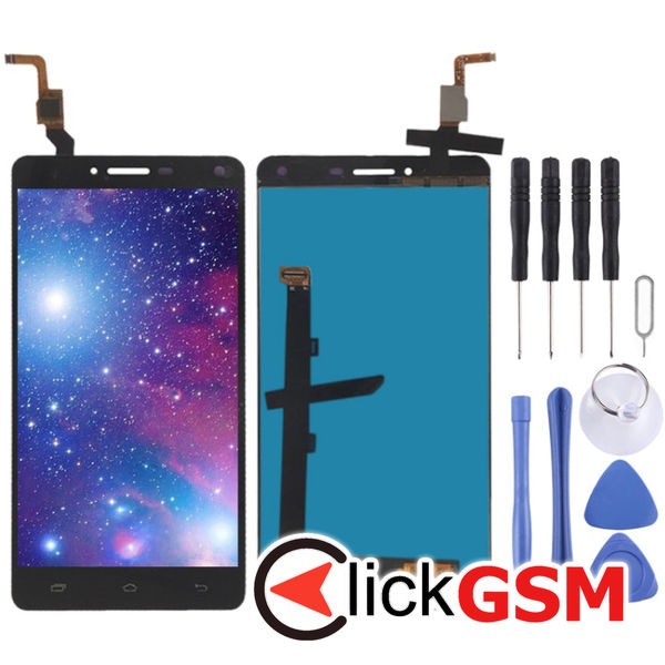 Piesa Display Cu Touchscreen Negru Infinix Hot 3 Lite 23b0