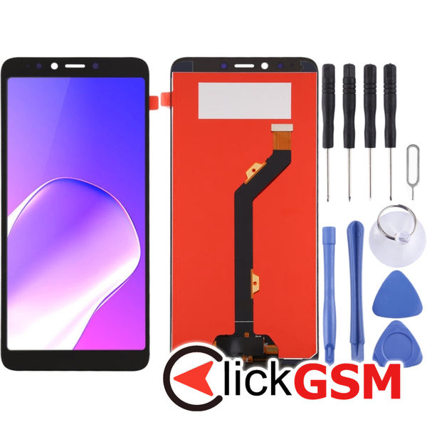 Piesa Display Cu Touchscreen Negru Infinix Hot 6 Pro 23b3