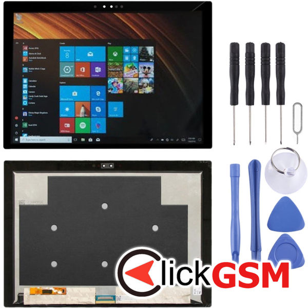 Piesa Display Cu Touchscreen Negru Lenovo Miix 630 2452