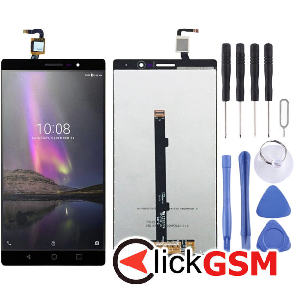 Piesa Display Cu Touchscreen Negru Lenovo Phab 2 244v