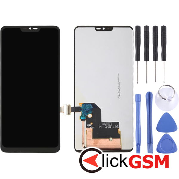 Piesa Display Cu Touchscreen Negru Lg G7 Thinq 26bk