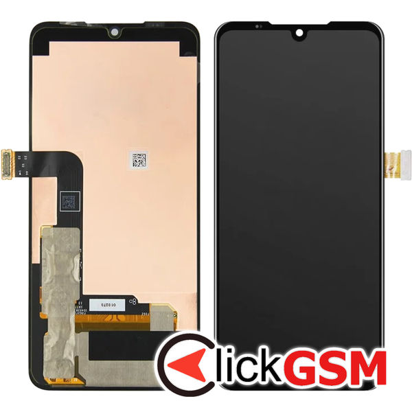 Piesa Piesa Display Cu Touchscreen Negru Lg G8x Thinq 4su1