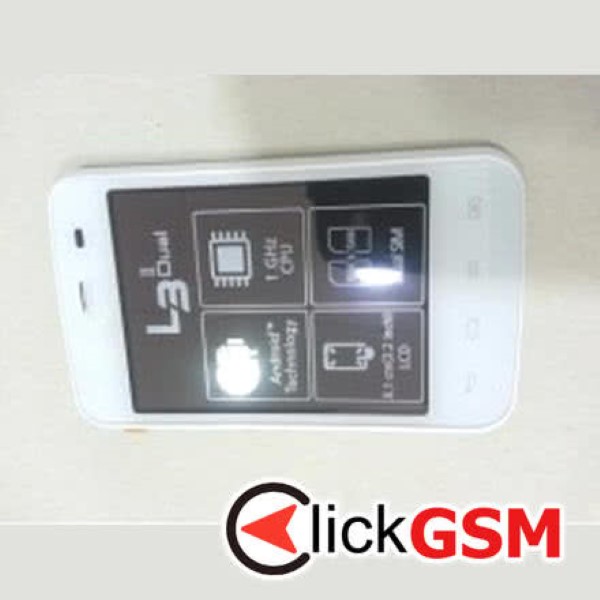 Piesa Display Cu Touchscreen Negru Lg Optimus L3 Ii 2fmf