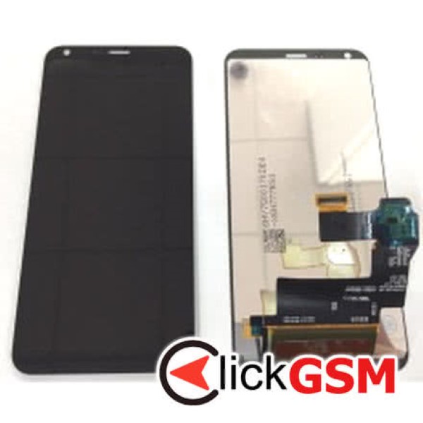 Piesa Display Cu Touchscreen Negru Lg Q6.plus 2g5p