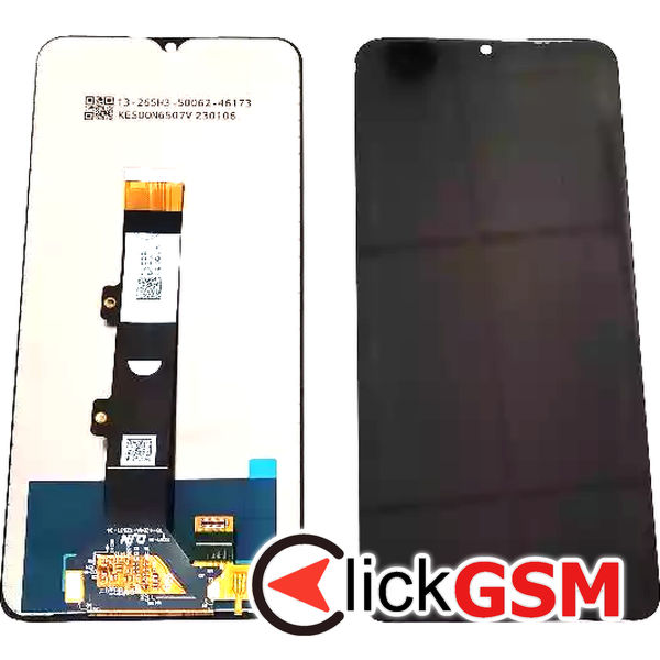 Piesa Display Cu Touchscreen Negru Motorola Moto E22 31hb