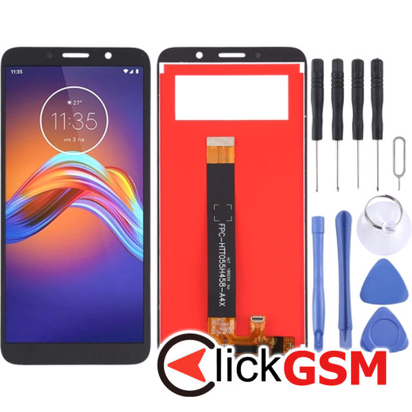 Piesa Display Cu Touchscreen Negru Motorola Moto E6 Play 22uw