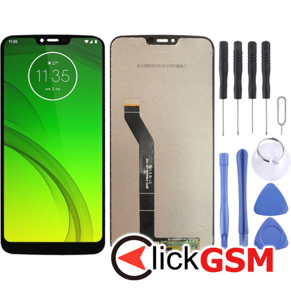 Piesa Display Cu Touchscreen Negru Motorola Moto G7 Power 22sx