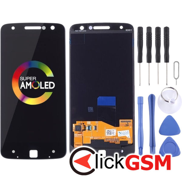 Piesa Display Cu Touchscreen Negru Motorola Moto Z 4now