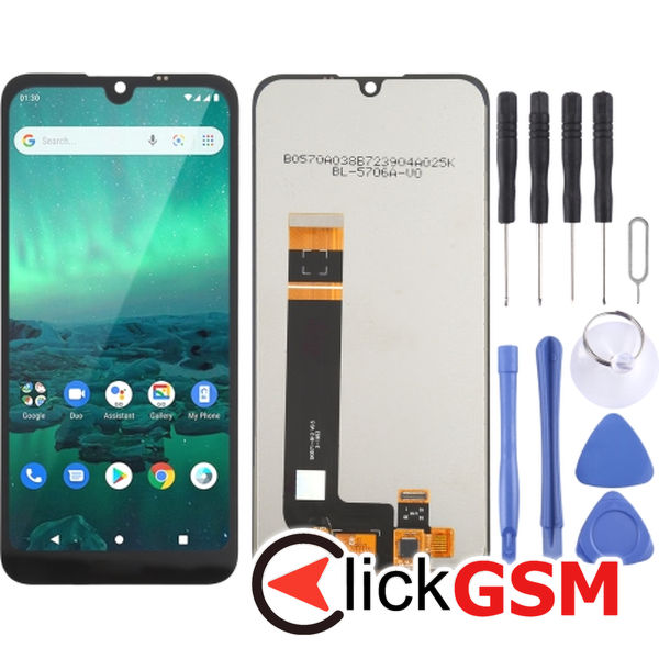 Piesa Display Cu Touchscreen Negru Nokia 1.3 49fx