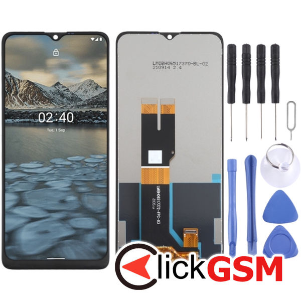 Piesa Display Cu Touchscreen Negru Nokia 2 49fj