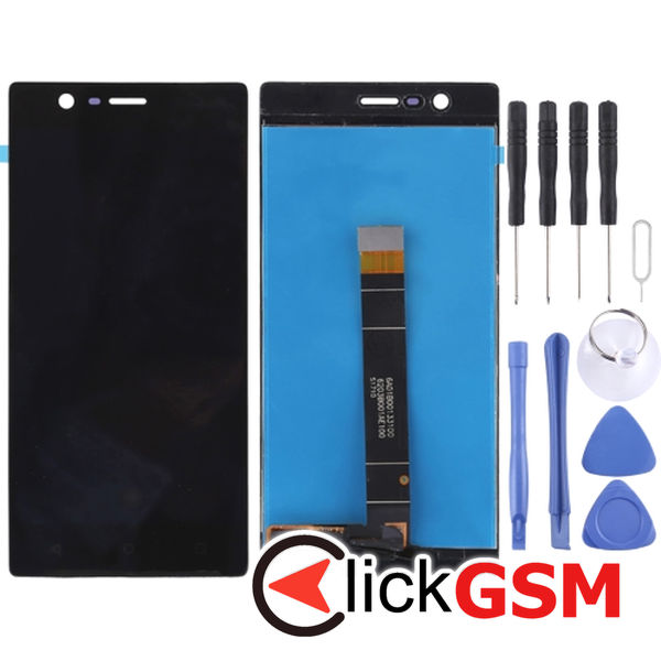 Piesa Piesa Display Cu Touchscreen Negru Nokia 3 49g2