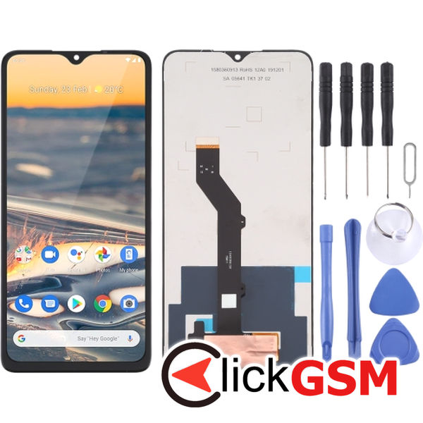 Piesa Display Cu Touchscreen Negru Nokia 5.3 49n6