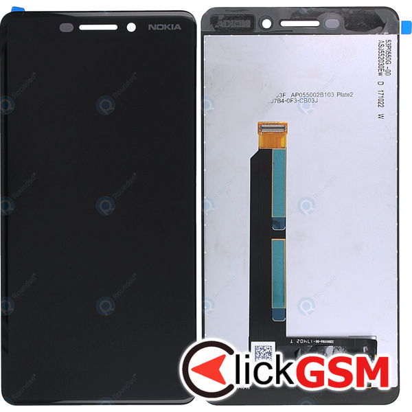 Piesa Piesa Display Cu Touchscreen Negru Nokia 6.1 3w70