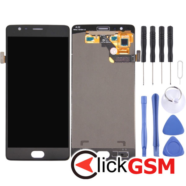 Piesa Piesa Display Cu Touchscreen Negru Oneplus 3 21xn