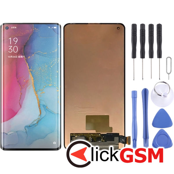 Piesa Display Cu Touchscreen Negru Oneplus 8 21wh