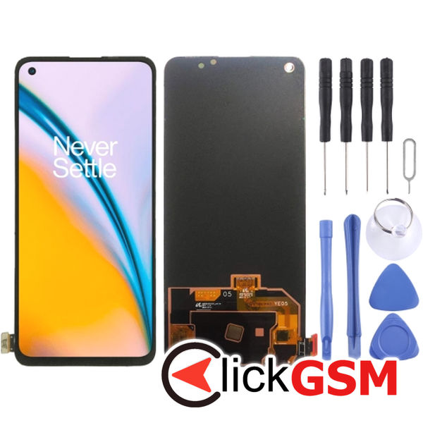 Piesa Piesa Display Cu Touchscreen Negru Oneplus Nord 2 5g 21xu