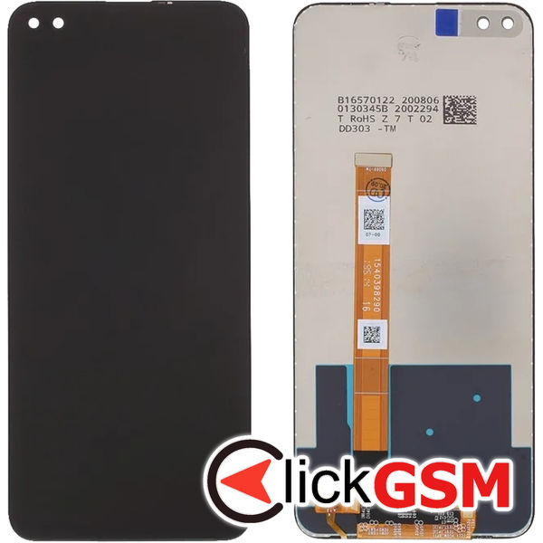 Piesa Display Cu Touchscreen Negru Oppo A92s 4u3d