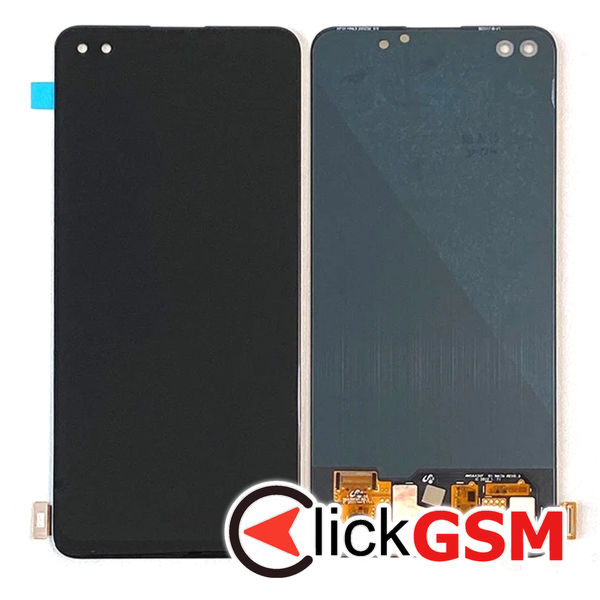 Piesa Display Cu Touchscreen Negru Oppo Reno4 Lite 4ugb