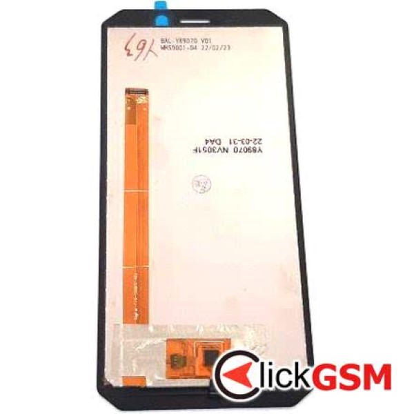 Piesa Display Cu Touchscreen Negru Oukitel Wp18 2kvc