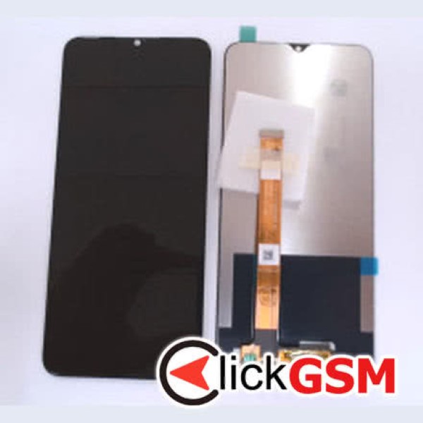 Piesa Display Cu Touchscreen Negru Realme 5i 32a1