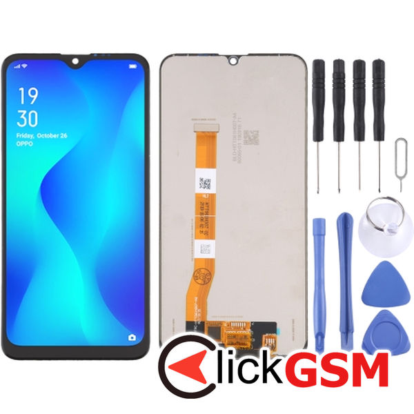 Piesa Piesa Display Cu Touchscreen Negru Realme C2 1xvd