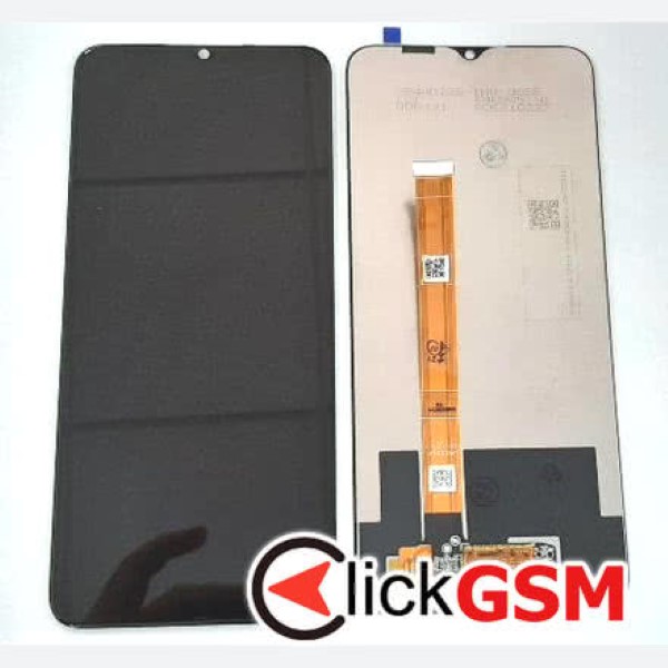 Piesa Display Cu Touchscreen Negru Realme C25 Pvc