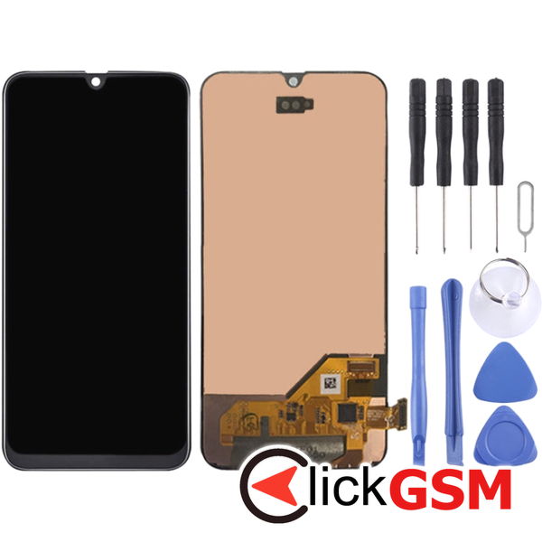 Piesa Piesa Display Cu Touchscreen Negru Samsung Galaxy A40 4elu