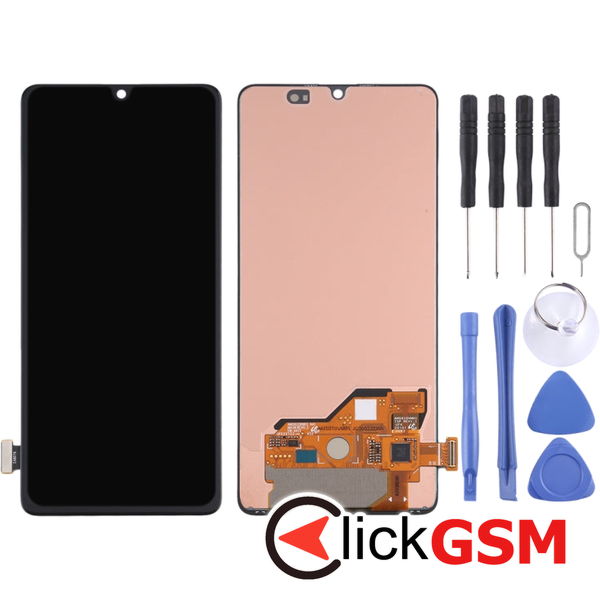 Piesa Display Cu Touchscreen Negru Samsung Galaxy A41 4eox