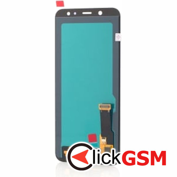 Piesa Piesa Display Cu Touchscreen Negru Samsung Galaxy A6 2018 Blf