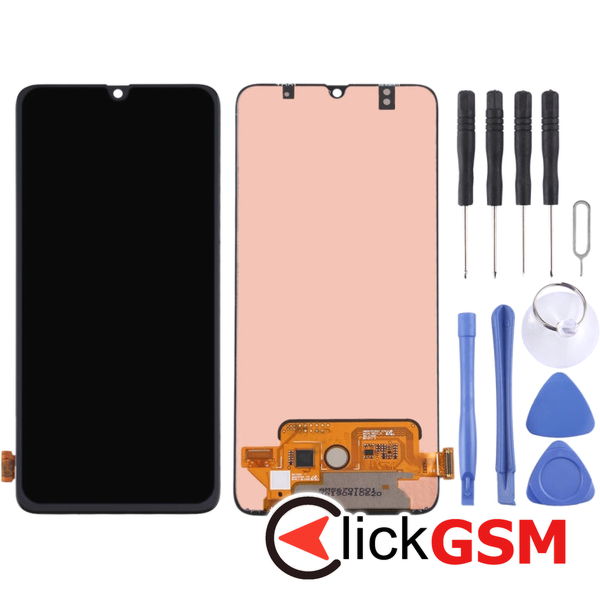 Piesa Piesa Display Cu Touchscreen Negru Samsung Galaxy A70s 4eow