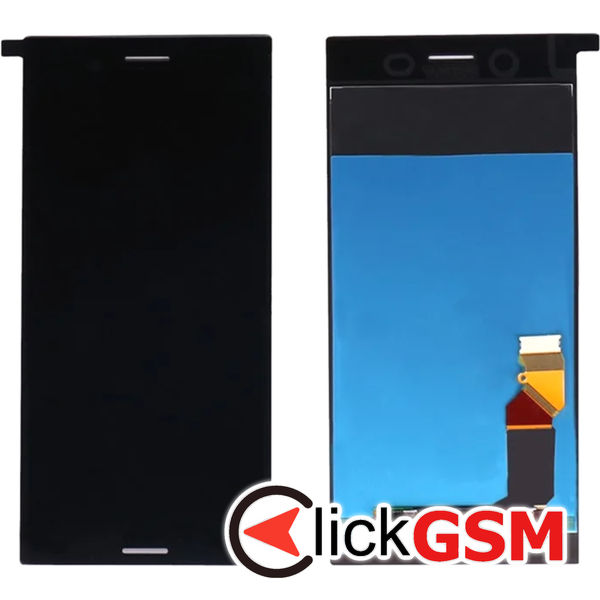 Piesa Piesa Display Cu Touchscreen Negru Sony Xperia Xz Premium 4v5u