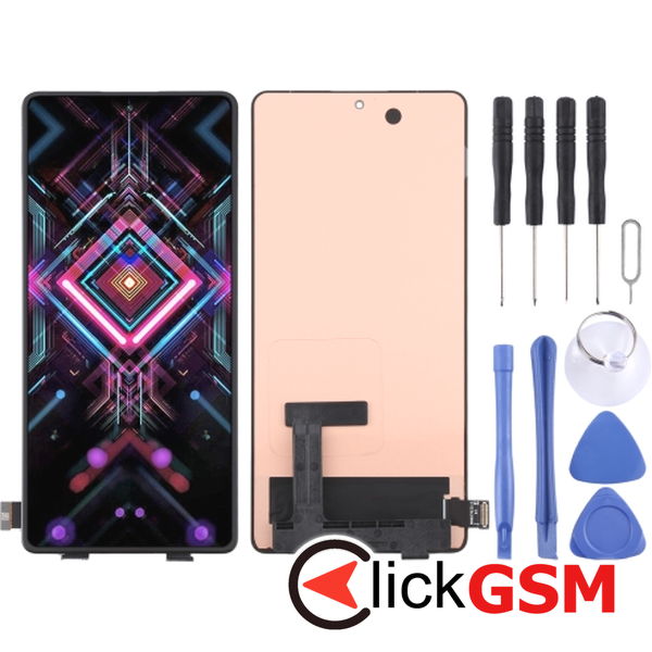 Piesa Piesa Display Cu Touchscreen Negru Xiaomi Redmi K40 261k