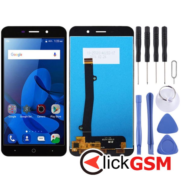 Piesa Display Cu Touchscreen Negru Zte Blade A602 1yb2