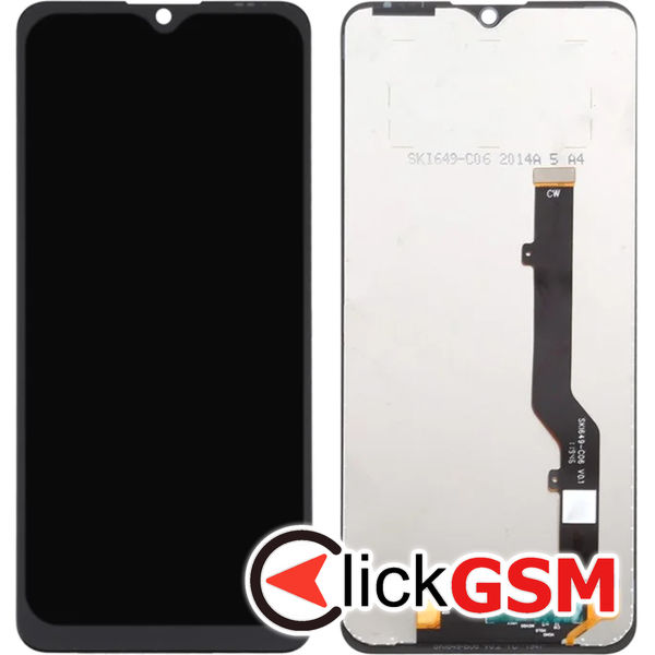 Piesa Piesa Display Cu Touchscreen Negru Zte Blade V 4xpv