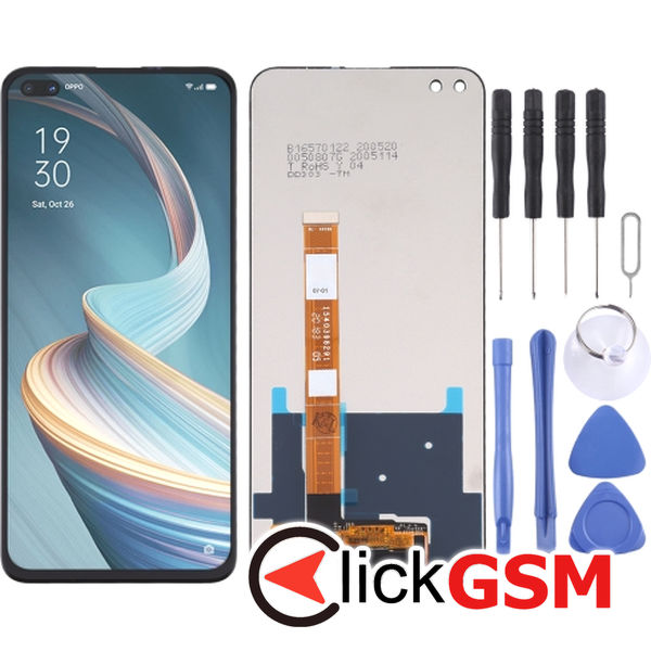 Piesa Display Cu Touchscreen Oppo Reno4 Z 5g 1xtn