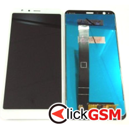 Display cu TouchScreen Alb Asus ZenFone Max Plus M1 4v4