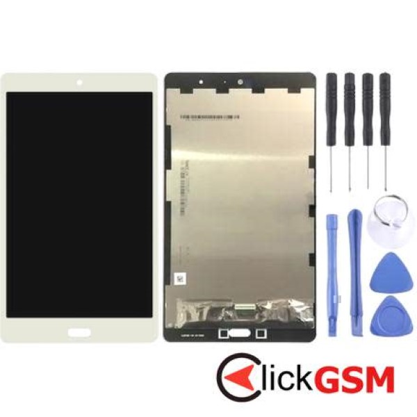 Display cu TouchScreen Alb Huawei MediaPad M3 Lite 8.0 5yj