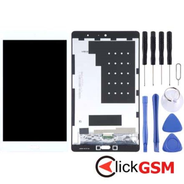 Display cu TouchScreen White Huawei MediaPad M3 Lite 8.0 2c68