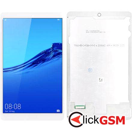 Display cu TouchScreen White Huawei MediaPad M5 Lite 8.0 2bdo