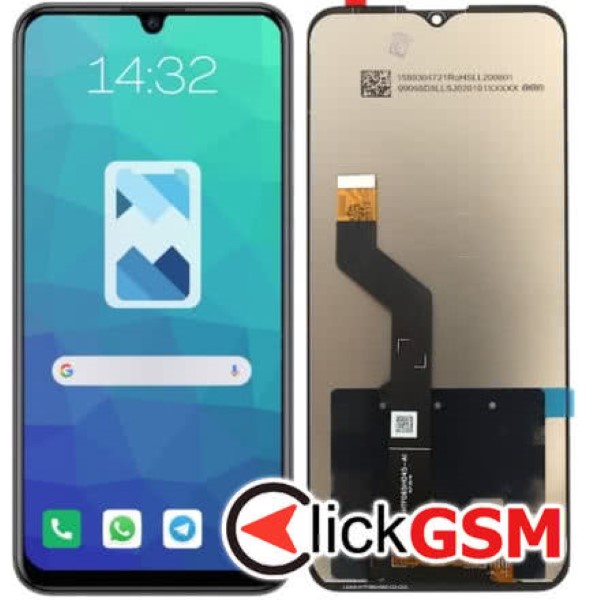 Display cu TouchScreen Fara Rama Motorola Moto G9 Play 2de1