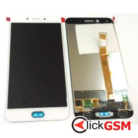 Display cu TouchScreen Alb Oppo A77 2pt2