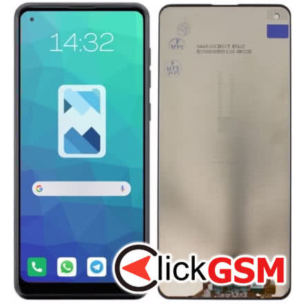 Display cu TouchScreen Fara Rama Samsung Galaxy A21s 2ddx