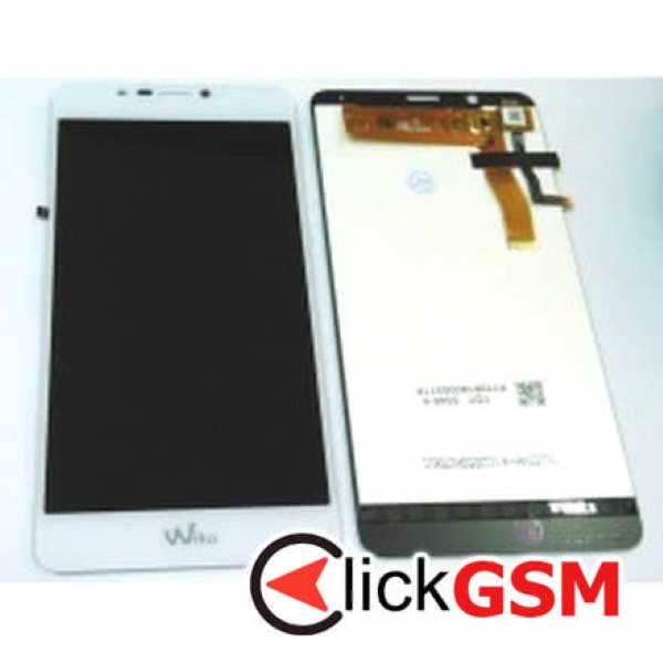 Display cu TouchScreen Alb Wiko Tommy 2 Plus 379y